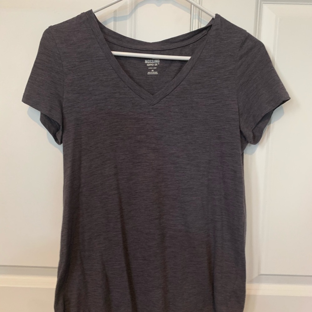 V- neck t shirt!